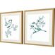 Animals Collection Green Framed Art