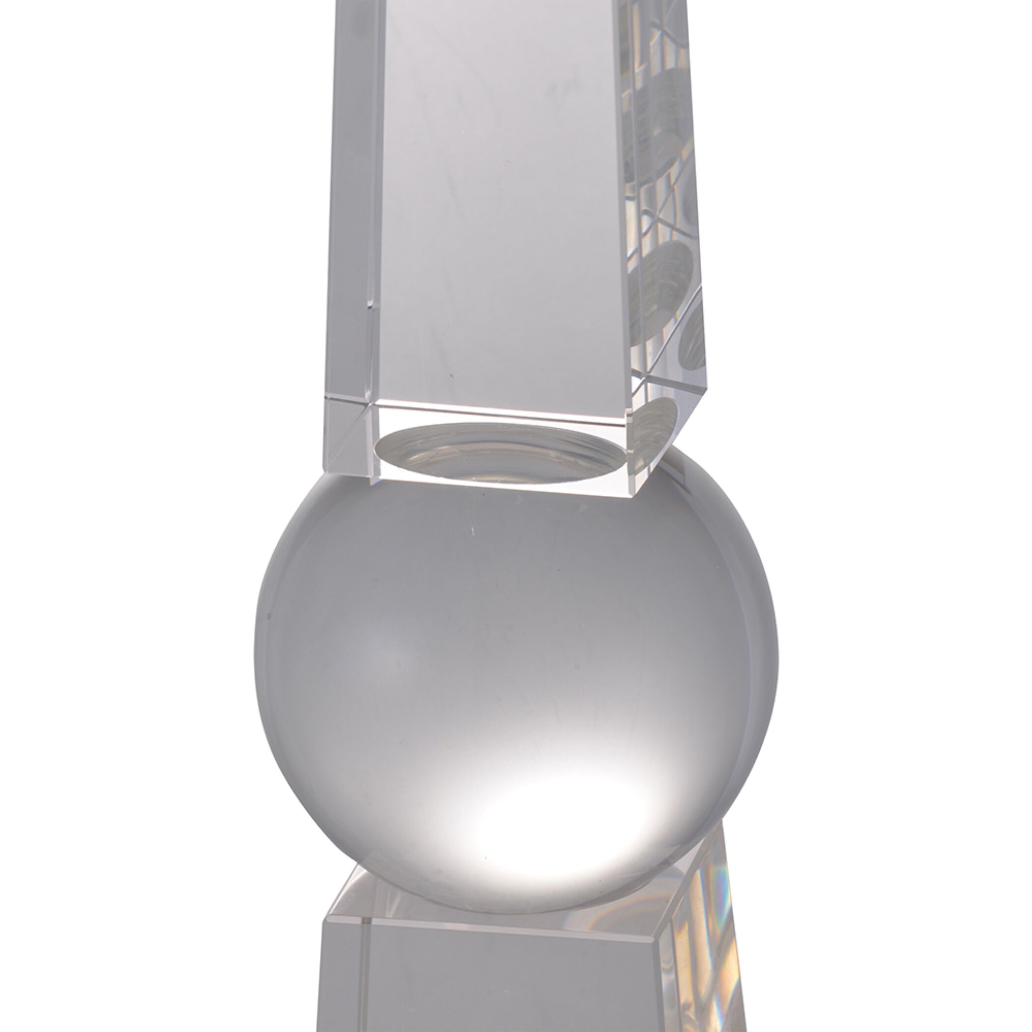 Obelisk Clear Décor