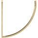 Sean Lavin Baku LED 1.3 inch Hand Rubbed Antique Brass Chandelier Ceiling Light