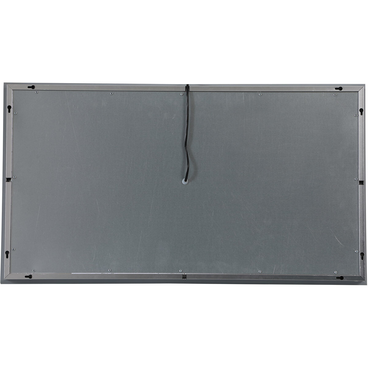 Helios 36 X 20 inch Silver Lighted Wall Mirror