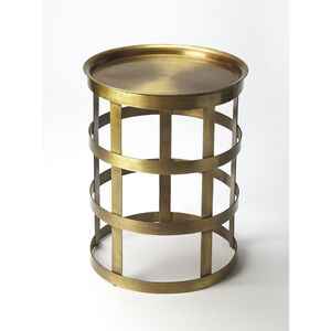 Regis  25 X 19 inch Industrial Chic Accent Table