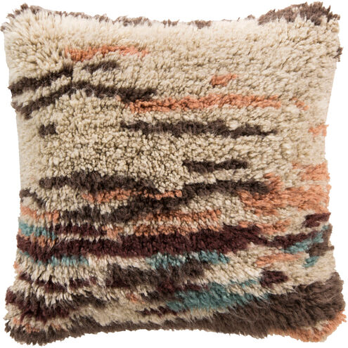 Mammoth 22 inch Khaki, Rose, Bright Blue, Dark Purple, Charcoal Pillow Kit