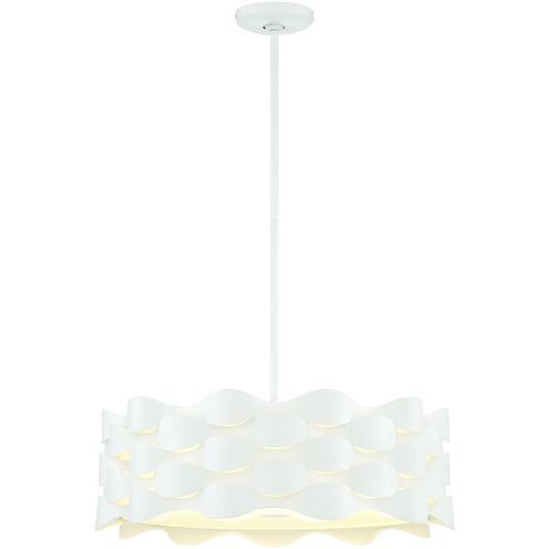 Coastal Current LED 21 inch Sand White Pendant Ceiling Light