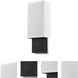 Finestra 1 Light 6 inch Espresso/ Polished Chrome ADA Wall Sconce Wall Light