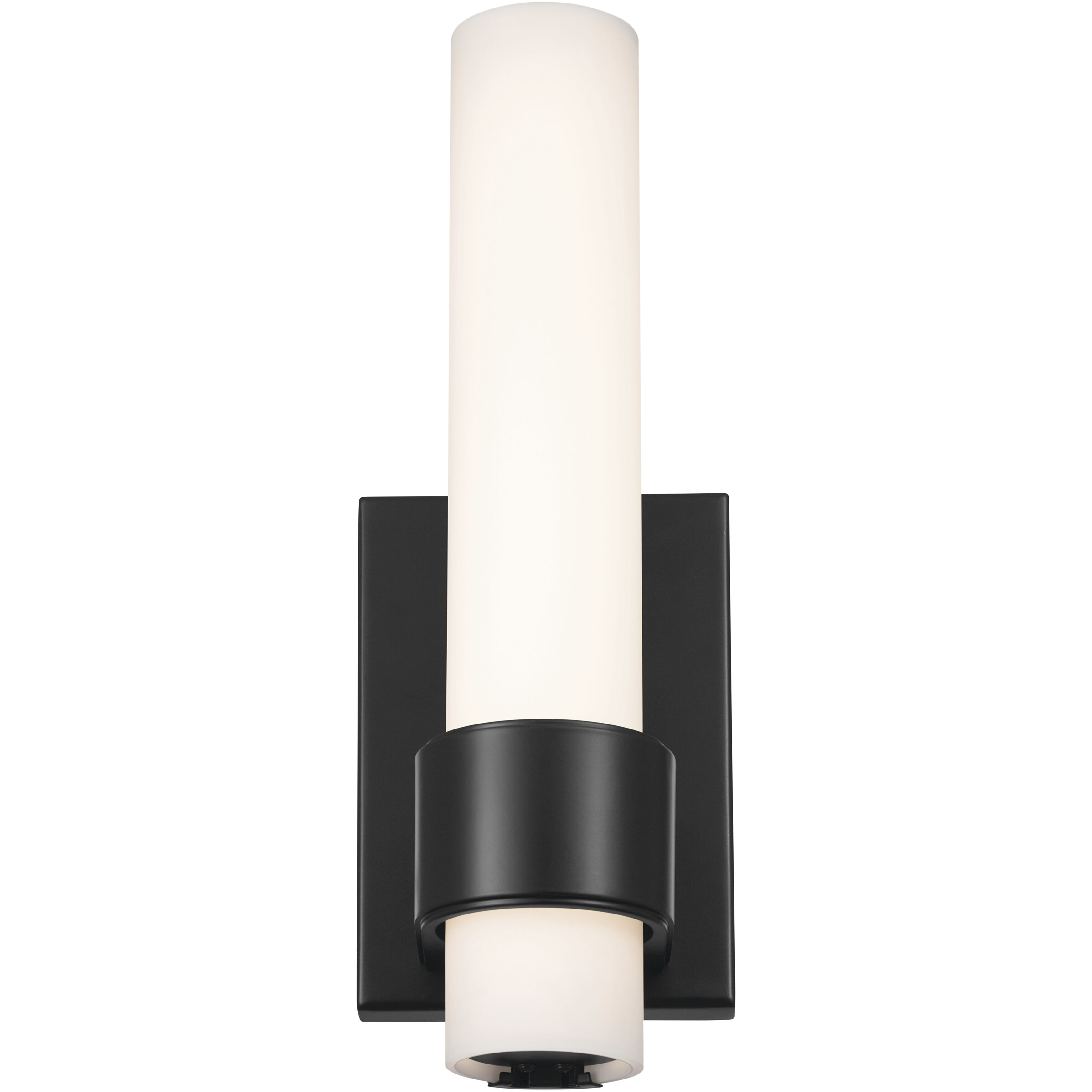 Izza LED Matte Black Wall Sconce Wall Light