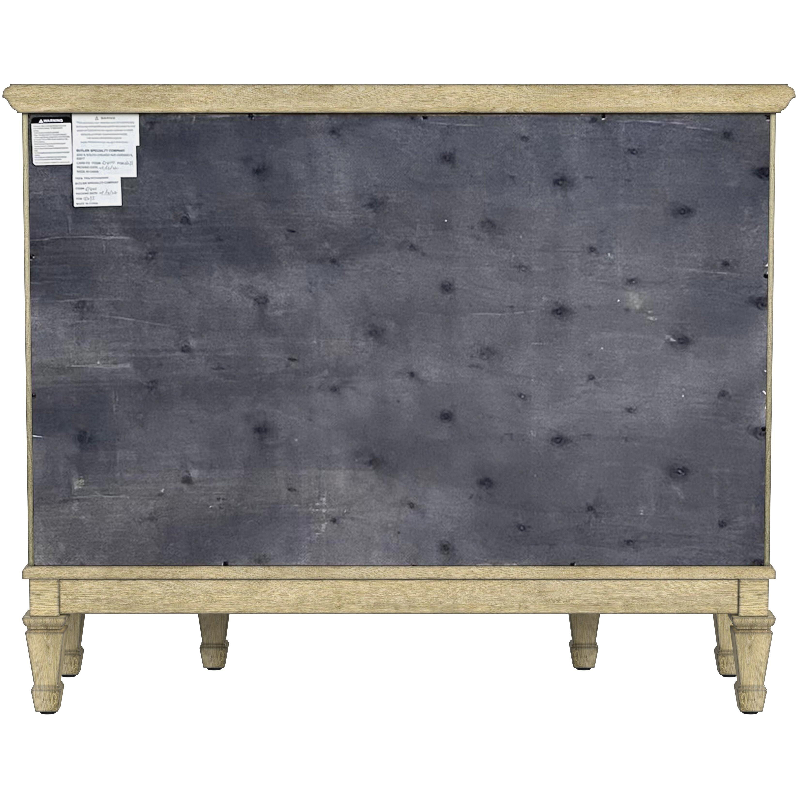 Sheffield 3 Drawer 2 Drawer Accent Cabinet in Beige