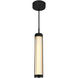Neva LED 2.5 inch Black Mini Pendant Ceiling Light