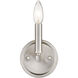 Sawyer 1 Light 5 inch Satin Nickel Sconce Wall Light