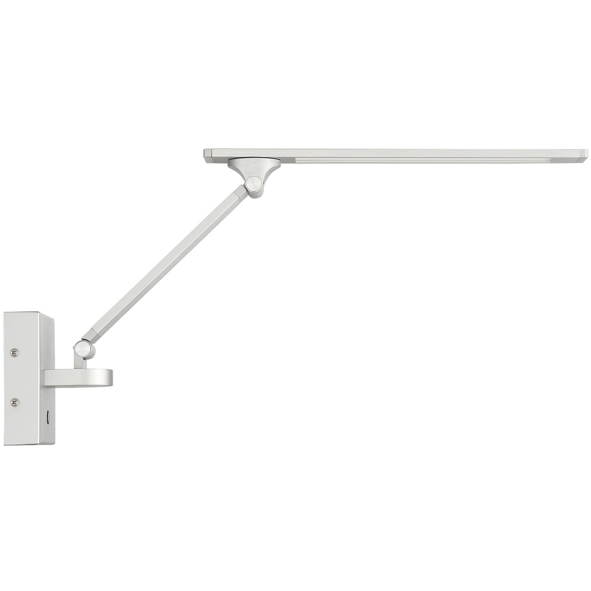 Arc 21 inch 9 watt Aluminum LED Swing Arm Wall Light