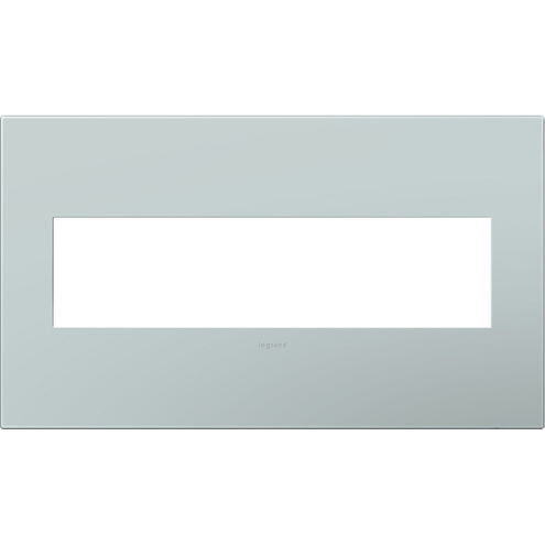 Adorne Pale Blue Wall Plate, 4-Gang