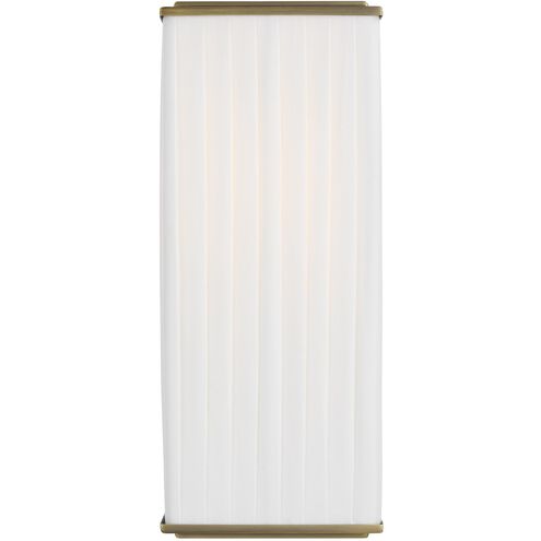 Esther 1 Light 5.13 inch Time Worn Brass Sconce Wall Light