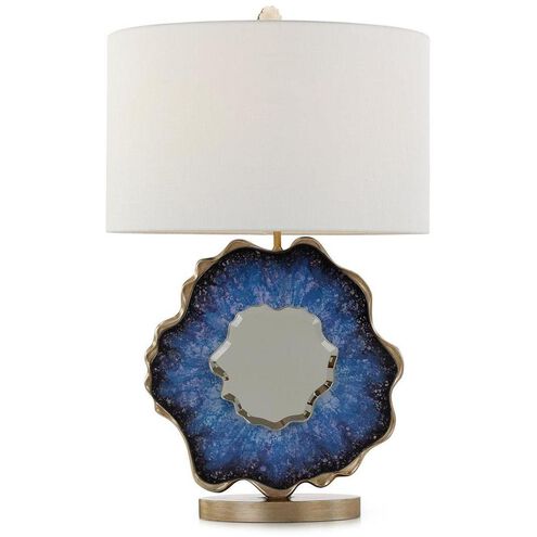 Dirillo 32.5 inch Blue Agate Table Lamp Portable Light