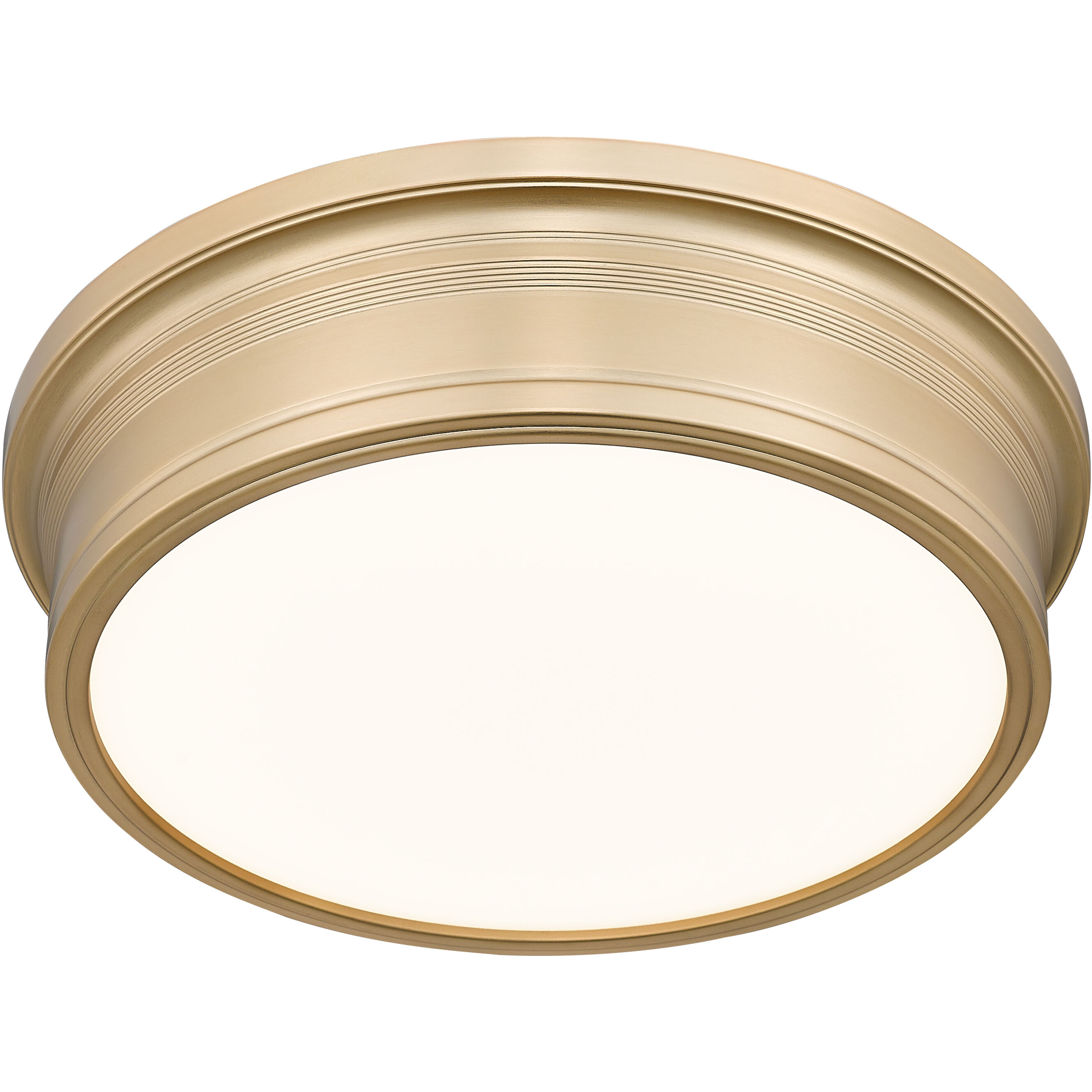 Bentley LED 16 inch Modern Gold Flush Mount Ceiling Light