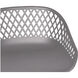 Piazza 34 inch Grey Outdoor Counter Stool