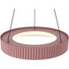 Wry Sashay 1 Light 19.75 inch Blush Pendant Ceiling Light