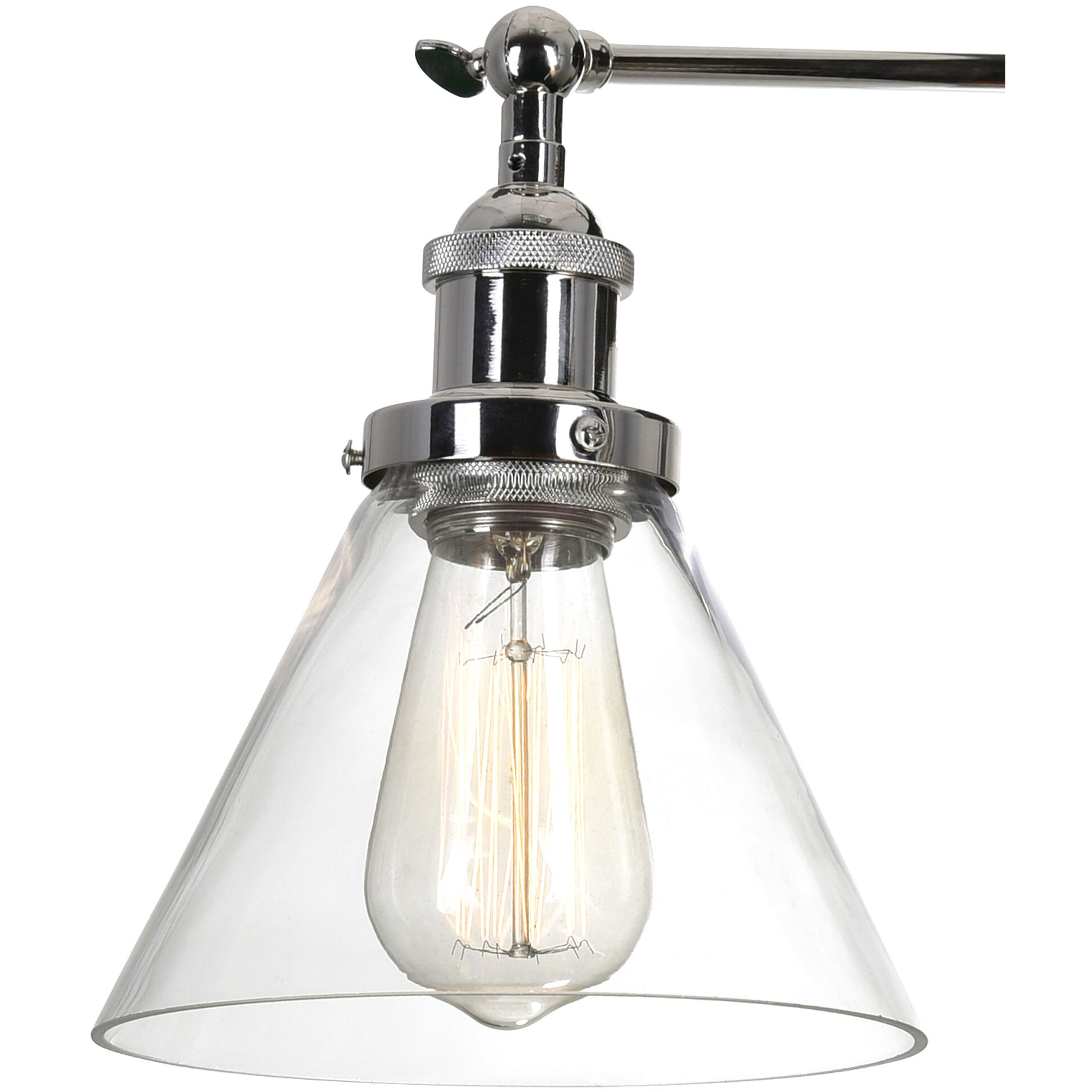 Eustis 1 Light 7 inch Polished Nickel Wall Light