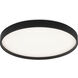Alexandre LED 15 inch Black Flush Mount Ceiling Light