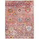 Ephesians 122.05 X 94.49 inch Light Pink Machine Woven Rug in 8 x 10, Rectangle
