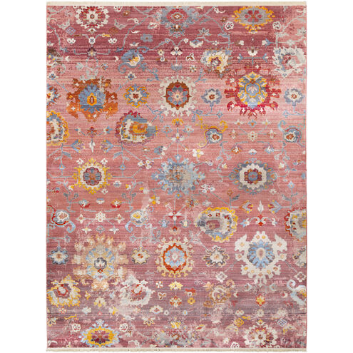 Ephesians 122.05 X 94.49 inch Light Pink Machine Woven Rug in 8 x 10, Rectangle