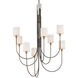 Archetype 8 Light 32.5 inch Statuary Bronze Chandelier Ceiling Light