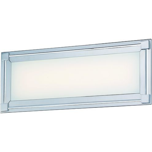 Framed LED 16 inch Chrome Bath Light Wall Light