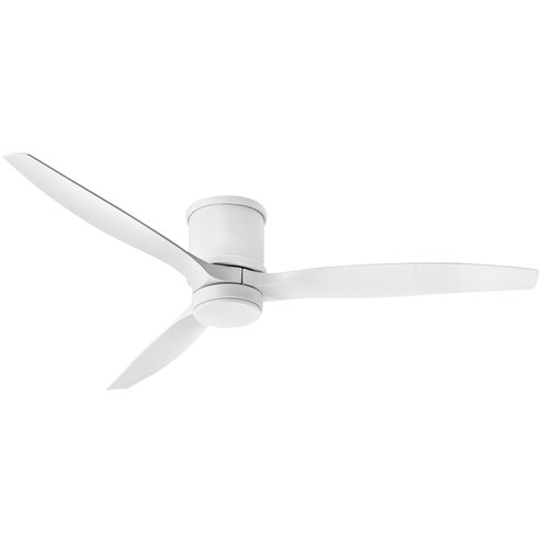 Hover Flush 60 inch Matte White Fan