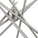Soho 14 Light 40 inch Brushed Nickel Foyer Chandelier Ceiling Light