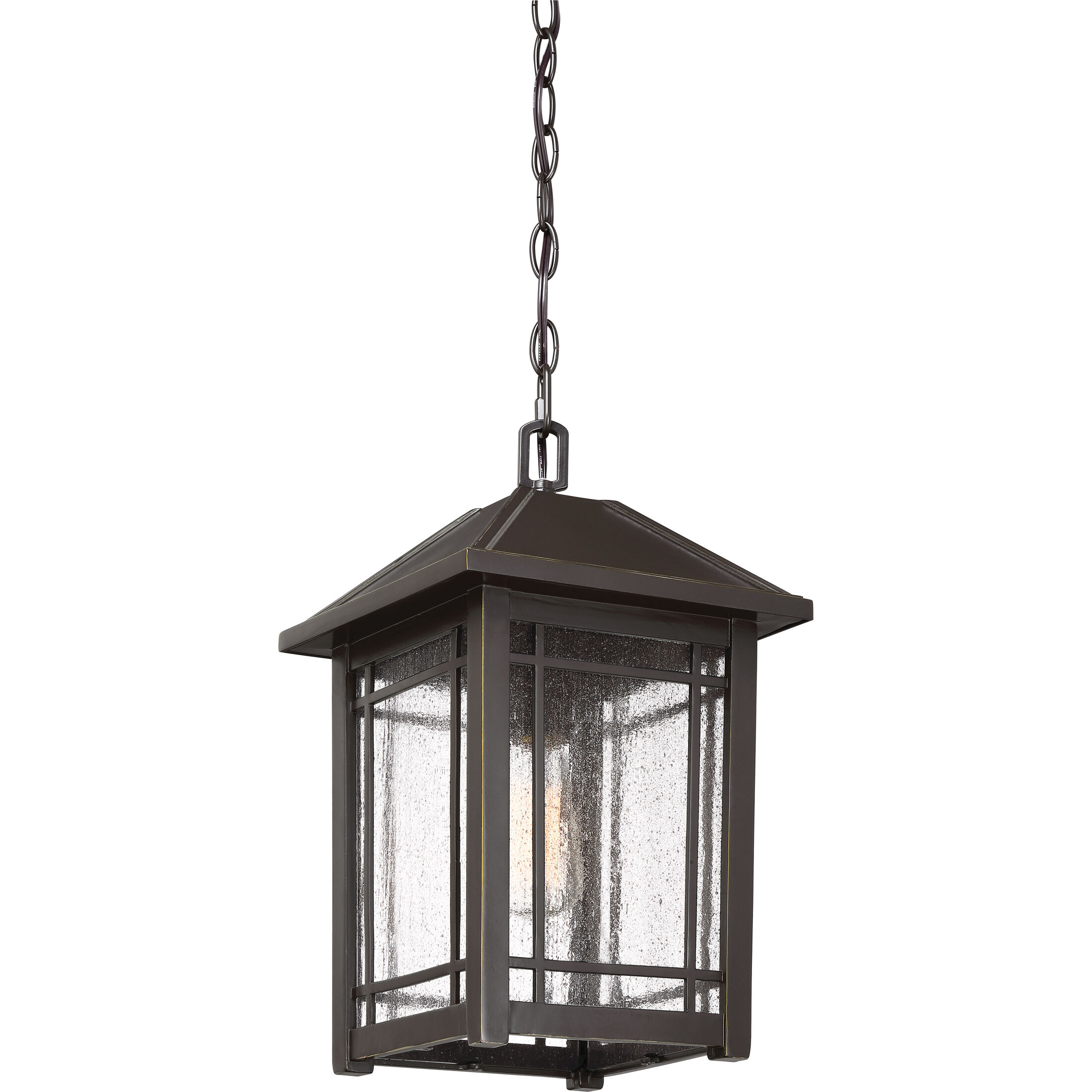Cedar Point 1 Light 10 inch Palladian Bronze Outdoor Hanging Lantern