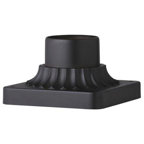 Granville 5.7 inch Black Pier Mount Base