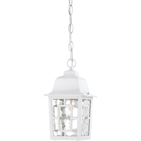 Banyan 1 Light 6 inch White Outdoor Hanging Lantern