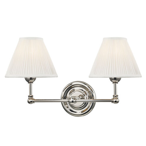 Classic No.1 2 Light 18.25 inch Wall Sconce