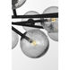 Drew & Jonathan Atticus 20 Light 32 inch Midnight Black Chandelier Ceiling Light in Standard