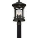 Marblehead 3 Light 19 inch Mystic Black Outdoor Post Lantern
