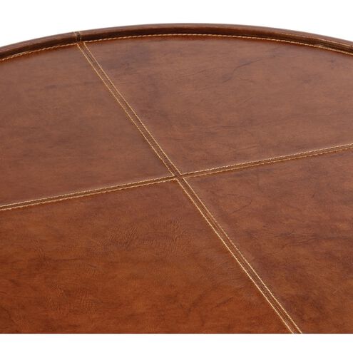 Forte Brown Tray in Cognac, Large