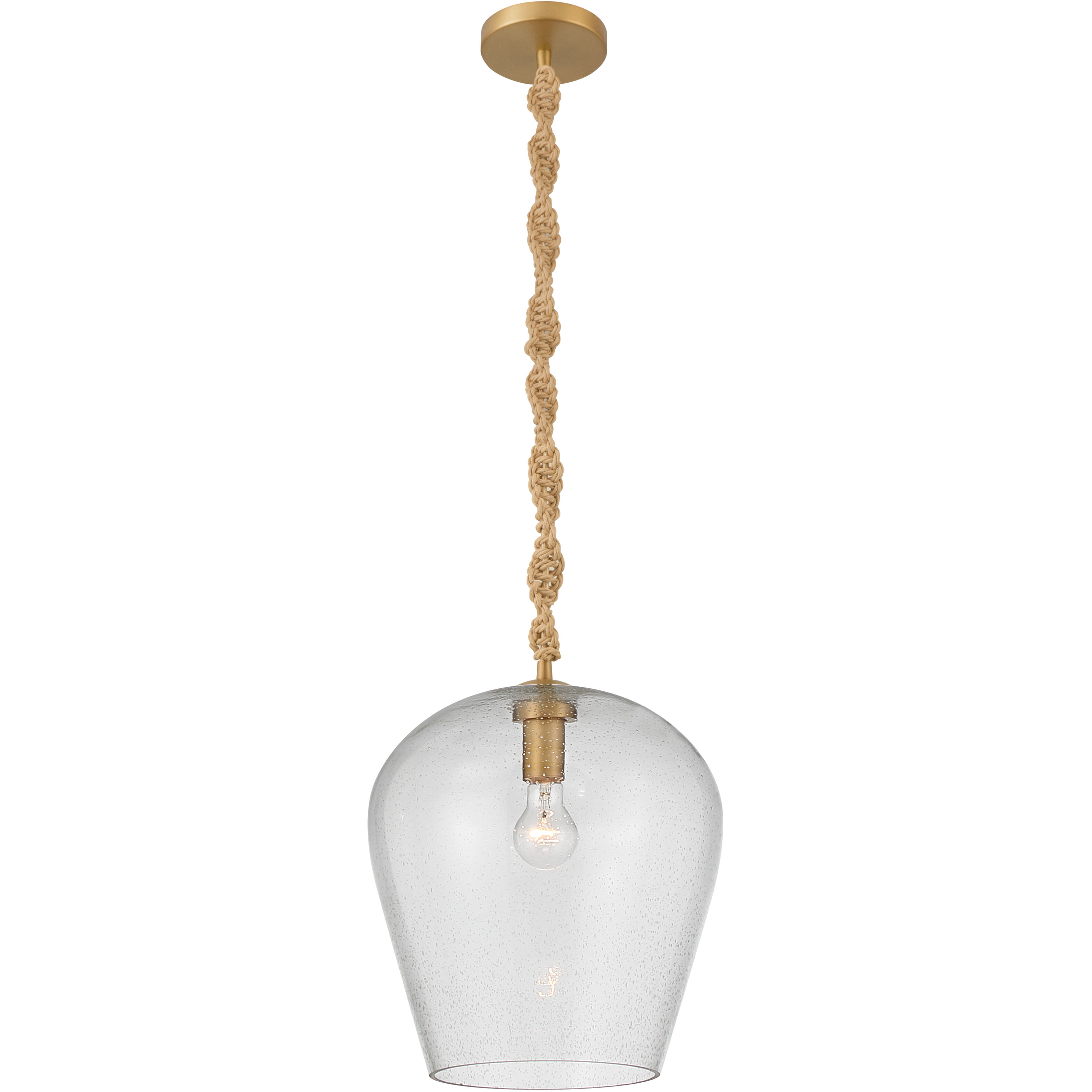 Elyric 1 Light 12.75 inch Legacy Brass Pendant Ceiling Light