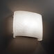 Signature 2 Light 12 inch Brushed Nickel ADA Wall Sconce Wall Light in Weave, Incandescent