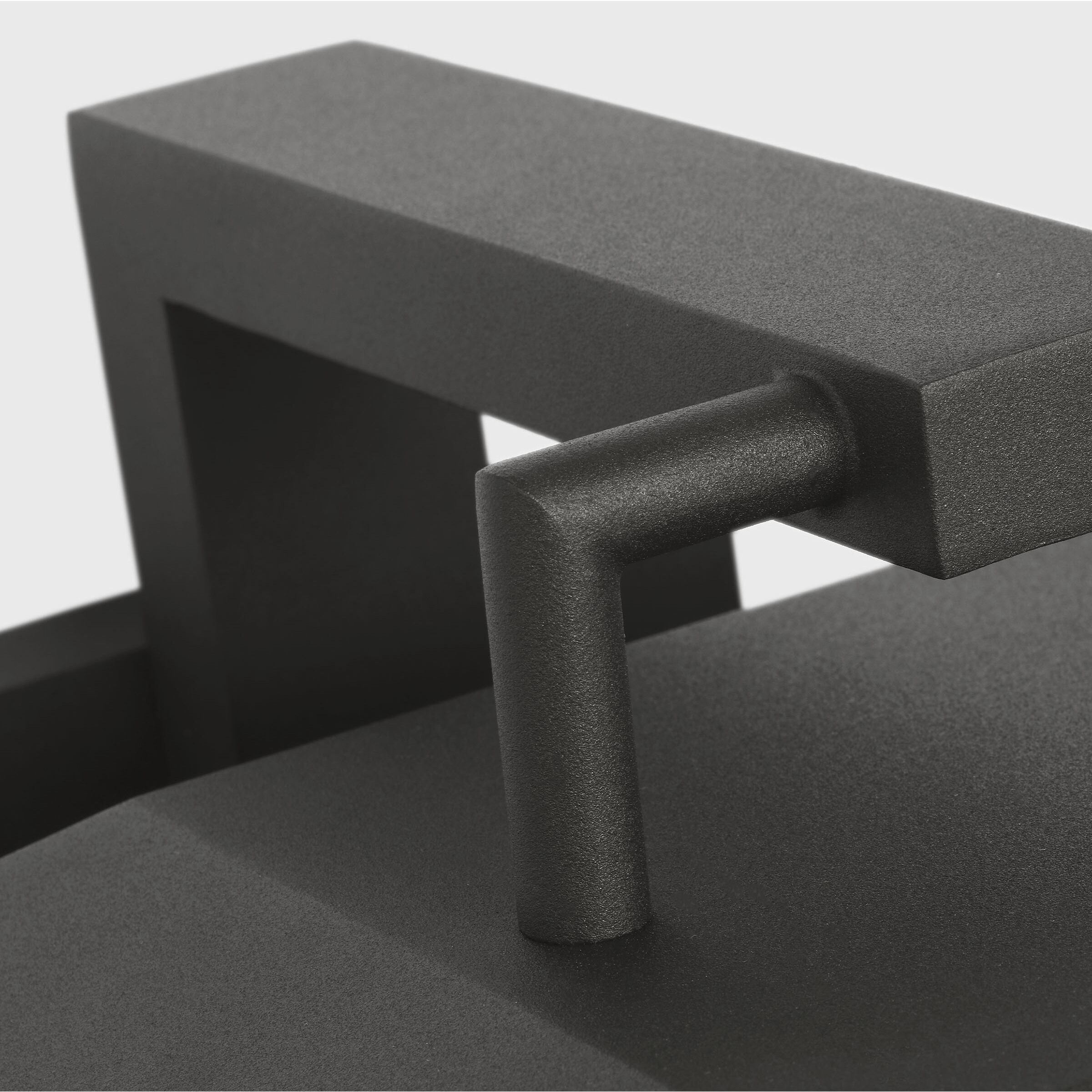 Drew & Jonathan Kennewick 3 Light 16.5 inch Textured Black Outdoor Wall Lantern, Large