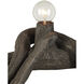 Dunmore 8 Light 37 inch Charbon de Bois Chandelier Ceiling Light