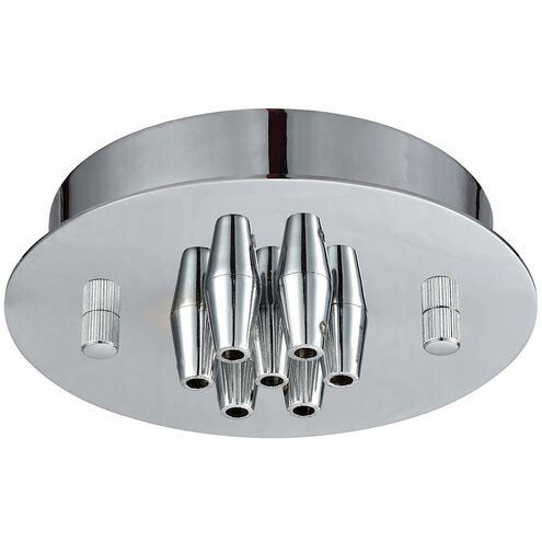 Signature 7 Light 1 inch Polished Chrome Canopy, Round