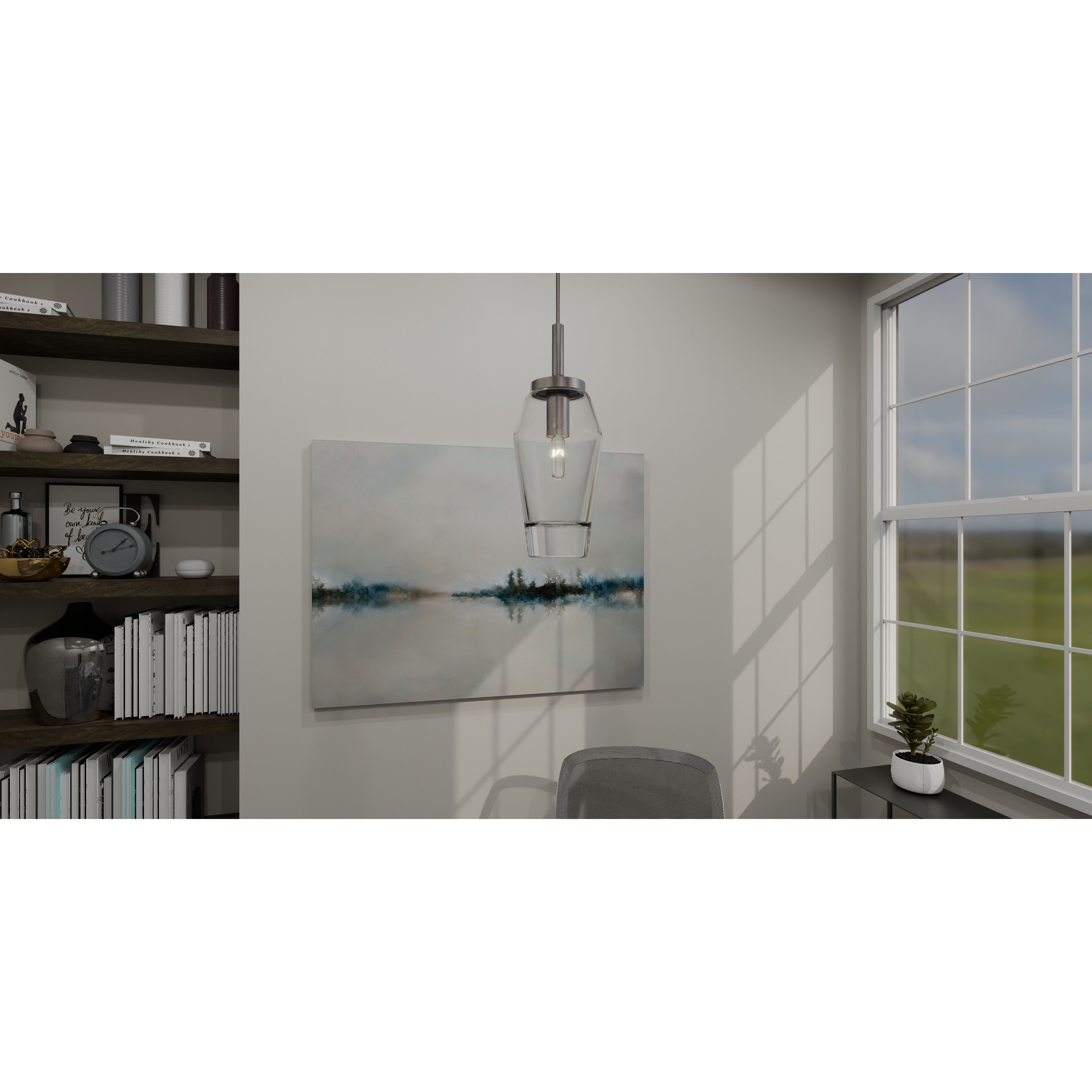 Xander 1 Light 5 inch Antique Nickel Mini Pendant Ceiling Light