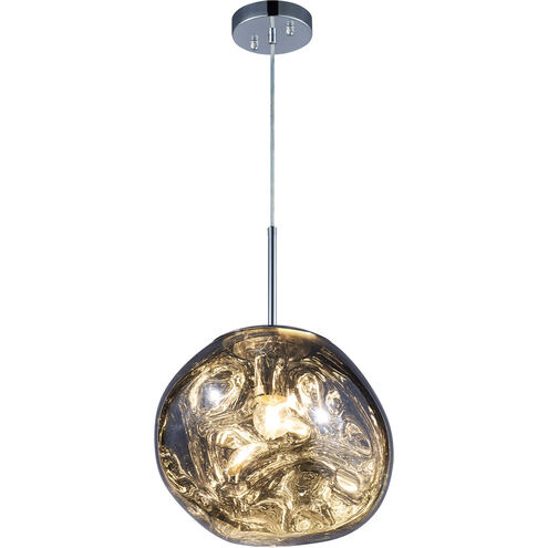 Matteo Lighting Galactic LED 15 inch Smoke Pendant Ceiling Light C76801SM - Open Box