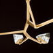 Waterford Carraig LED 52.5 inch Natural Brass Chandelier Ceiling Light
