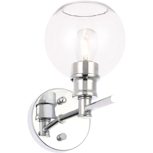 Syracuse 1 Light 6 inch Chrome Wall sconce Wall Light