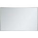 Monet 48 X 30 inch Silver Wall Mirror