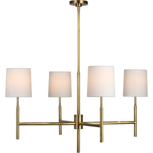Barbara Barry Clarion LED 38 inch Soft Brass Chandelier Ceiling Light, Large