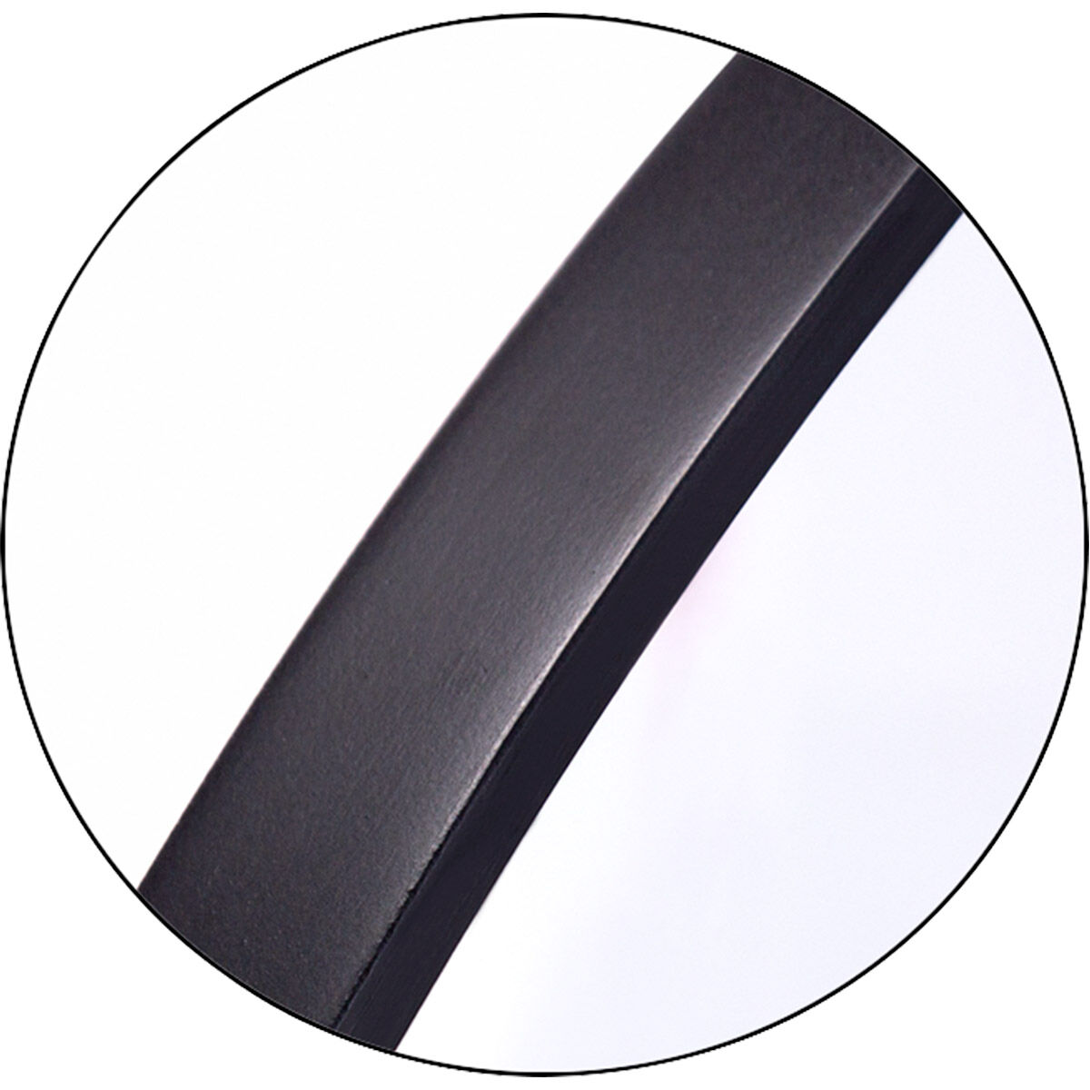 Kit 30 X 30 inch Midnight Black Mirror, Round