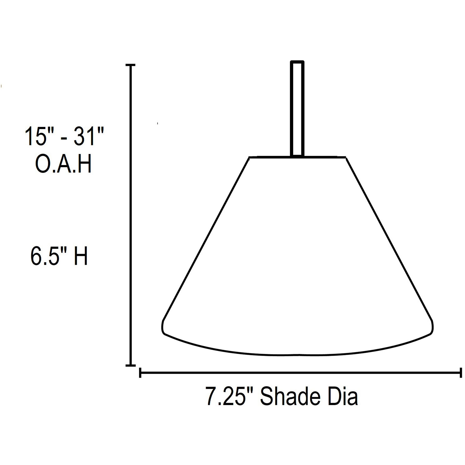 Martini 1 Light 7.25 inch Oil Rubbed Bronze Pendant Ceiling Light in White