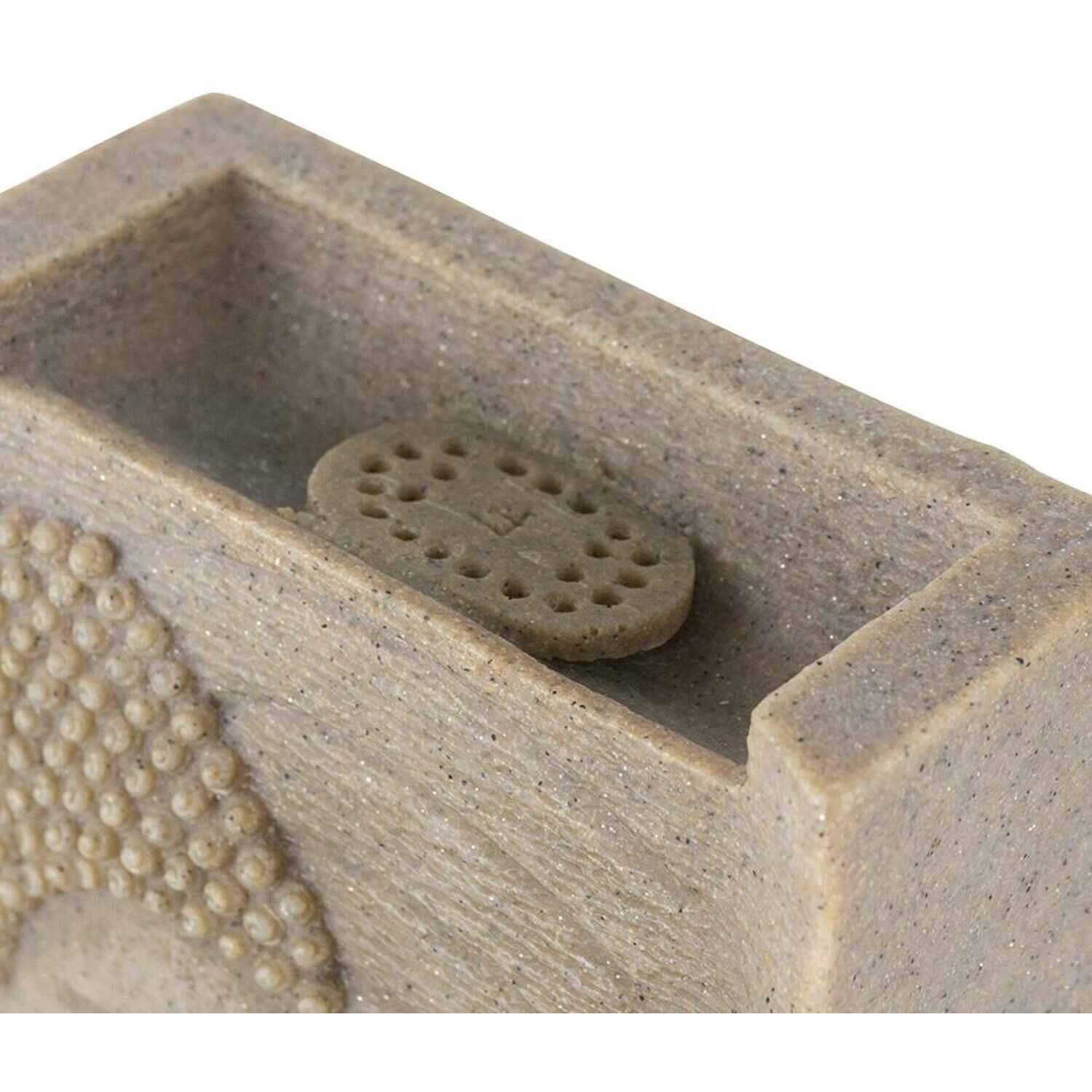 Florence 18 inch Blue/Cream Garden Stool