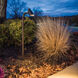 Miniature 12 7 watt Solid Brass Coated in Bronze Path Lighting in 3000K, Bronzed Brass, Path and Area Light, WAC Landscape