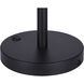 Lano 24 inch 60.00 watt Matte Black Table Lamp Portable Light